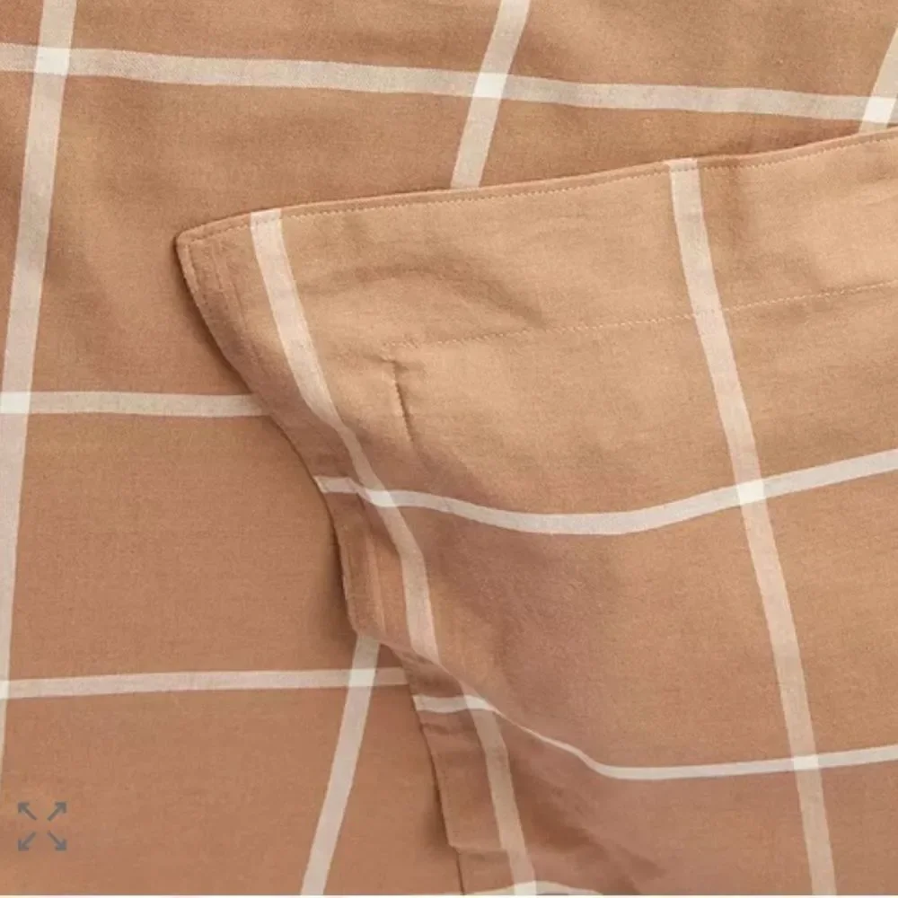 Ralph Lauren Modern Equestrian Windowpane Duvet Cover